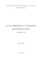 ULOGA BRENDOVA U IZGRADNJI KONKURENTOSTI