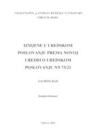 IZMJENE U UREDSKOM POSLOVANJU PREMA NOVOJ UREDBI O UREDSKOM POSLOVANJU NN 75/21