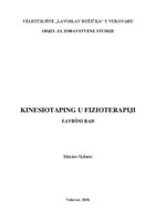 KINESIOTAPING U FIZIOTERAPIJI