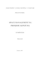 prikaz prve stranice dokumenta SPACE MANAGEMENT NA PRIMJERU KONZUMA