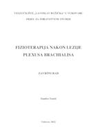 prikaz prve stranice dokumenta FIZIOTERAPIJA NAKON LEZIJE PLEXUSA BRACHIALISA