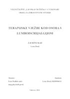 prikaz prve stranice dokumenta TERAPIJSKE VJEŽBE KOD OSOBA S LUMBOSICHIALGIJOM