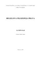 prikaz prve stranice dokumenta HEGELOVA FILOZOFIJA PRAVA