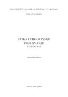 prikaz prve stranice dokumenta ETIKA I TRGOVINSKO POSLOVANJE